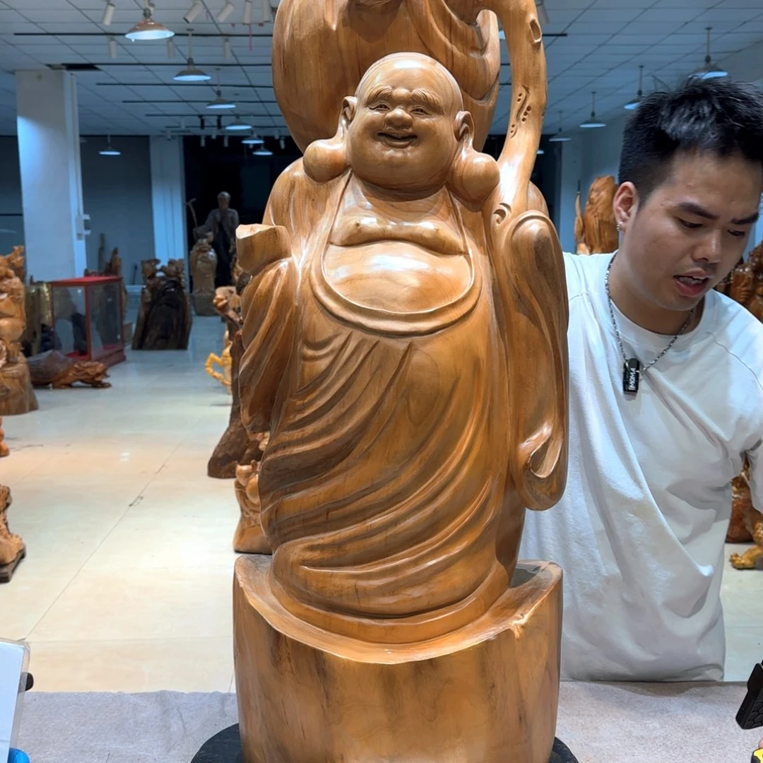 心***扬木工艺品摆件不包邮