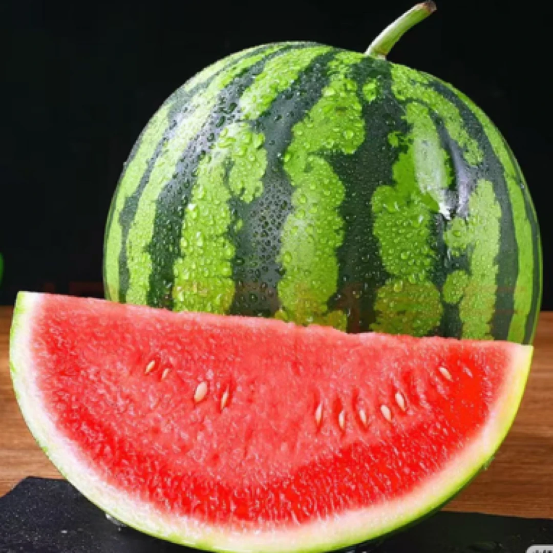 【配送到家】麒麟西瓜整果不切盒【约五斤】