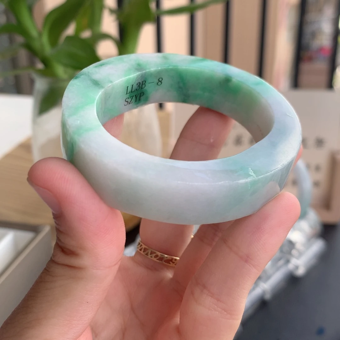 定制翡翠手镯未镶嵌51-54
