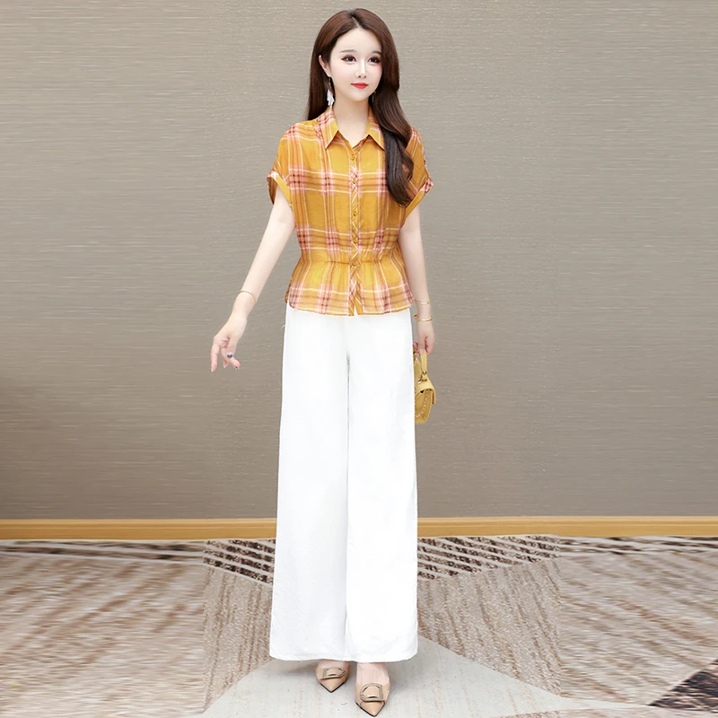 超火一整套夏装妈妈两件套装女贵夫人阔太太职业休闲雪纺洋气杭州