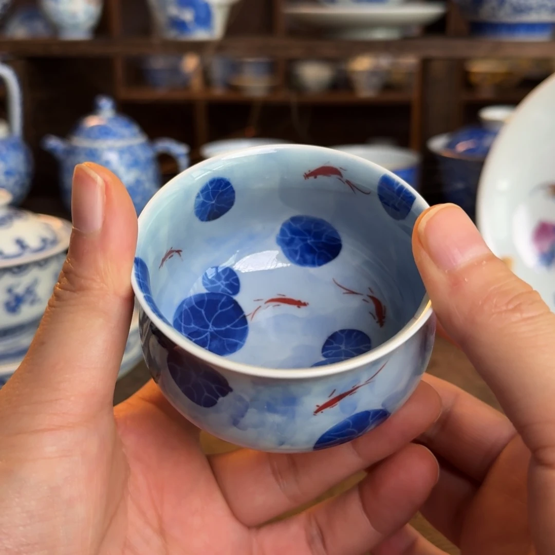 纯手工手绘陶瓷茶具