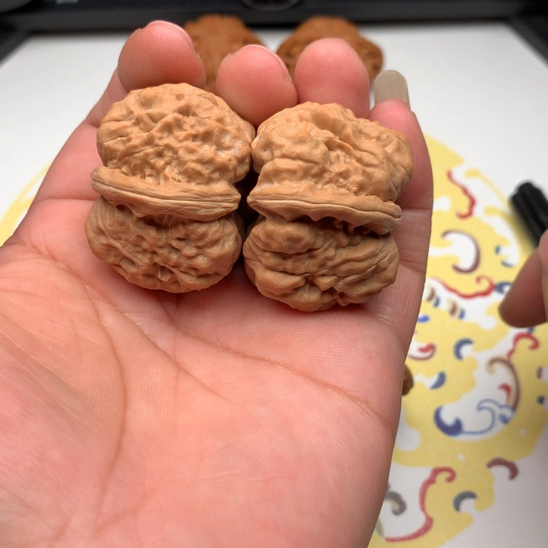 文玩核桃把件愿****往40蛤蟆100