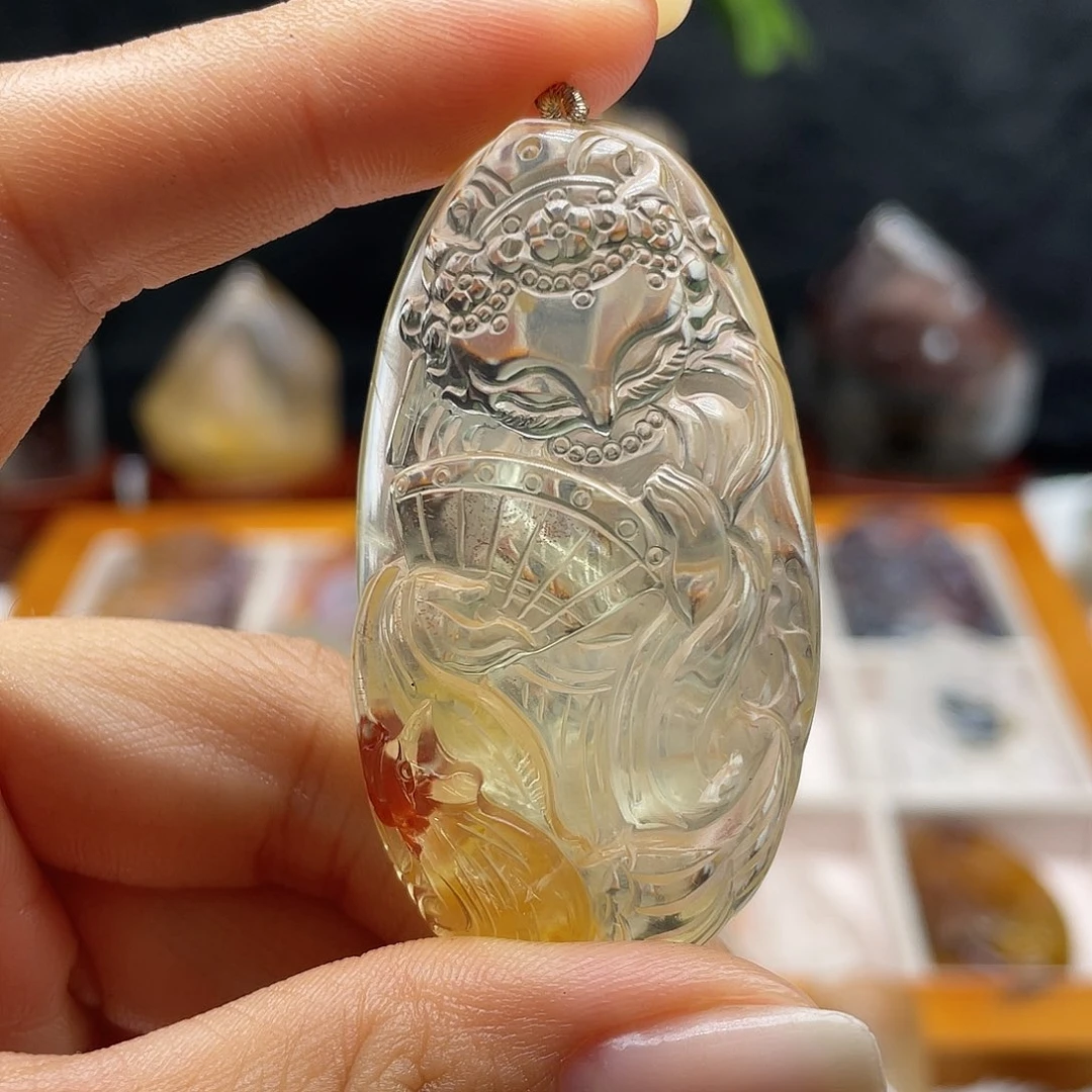 颈饰未镶嵌水晶天然