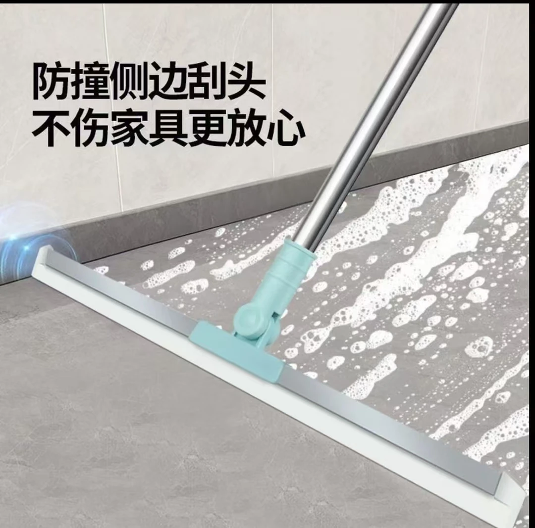 【总长50cm不可伸缩】软硅胶魔术扫把刮玻璃浴室门干湿两用防滑