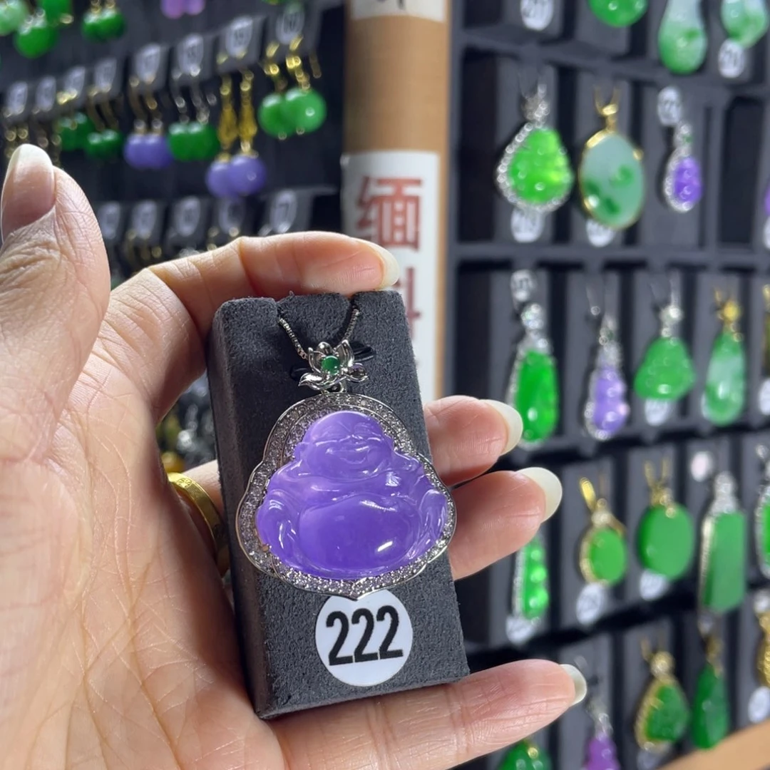 银S925镶嵌翡翠耳饰222