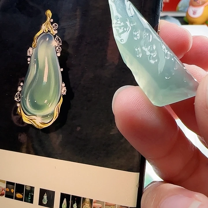 定制翡翠未镶嵌翡翠定制