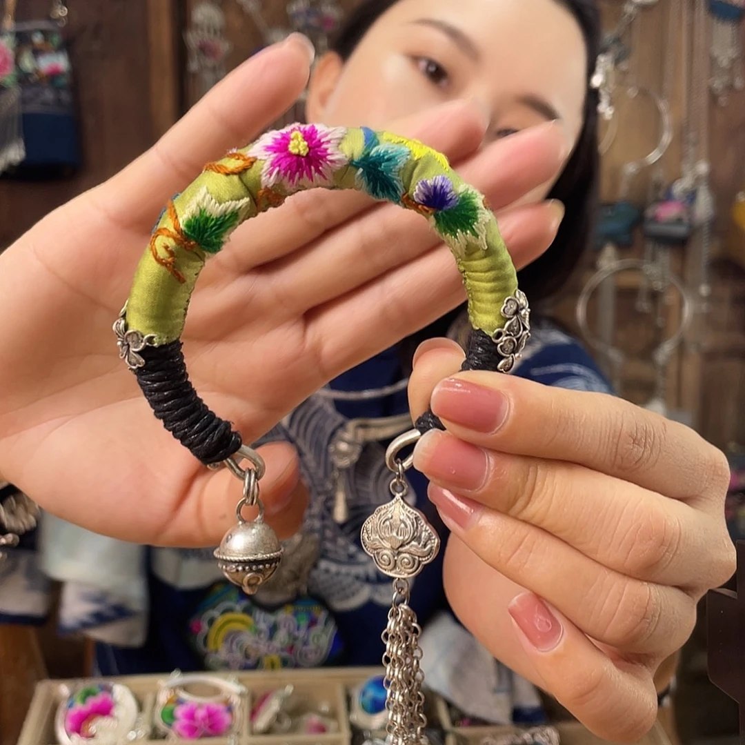 花岗石铁合金手镯
