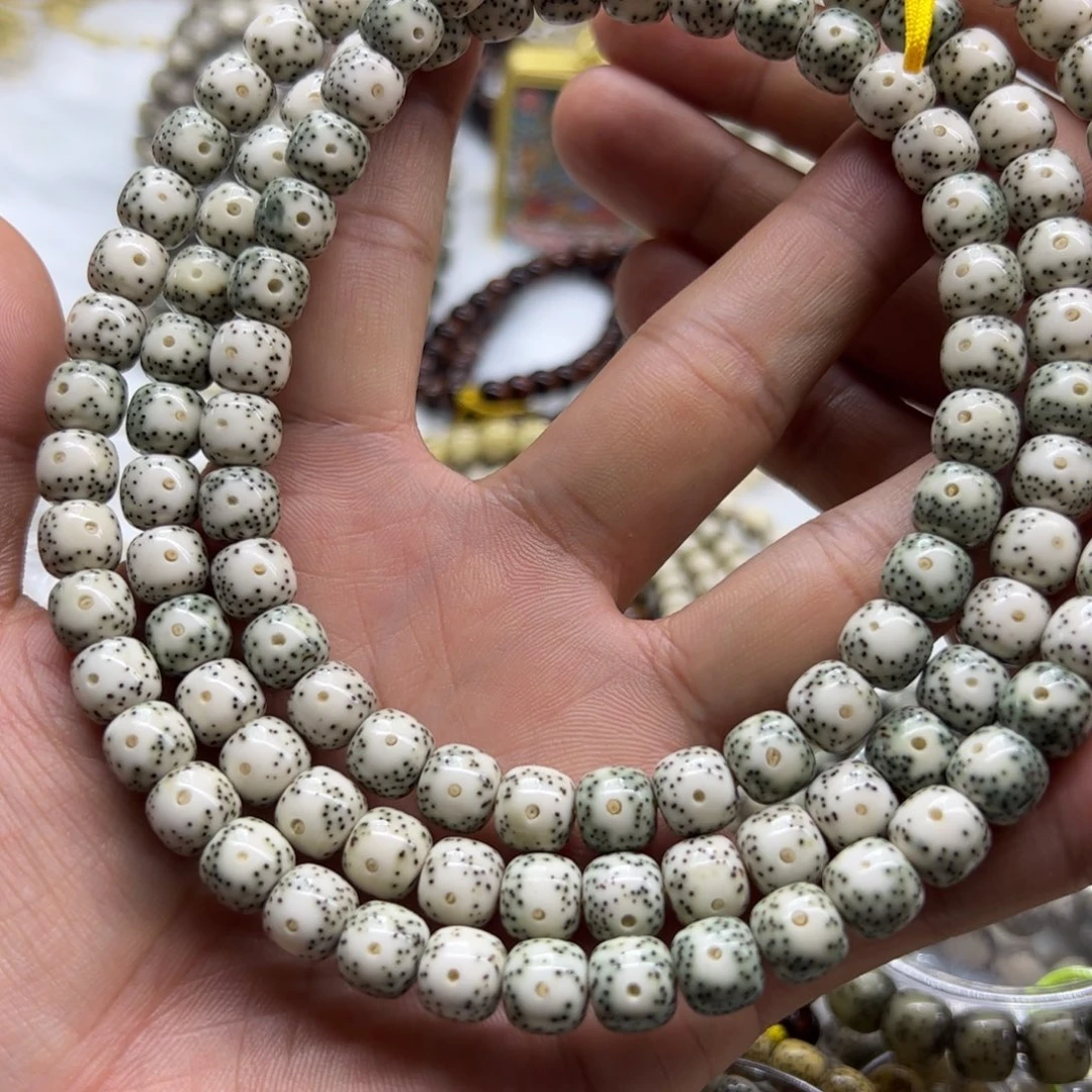 小***绿星月菩提吊坠9-8大眼睛同枝