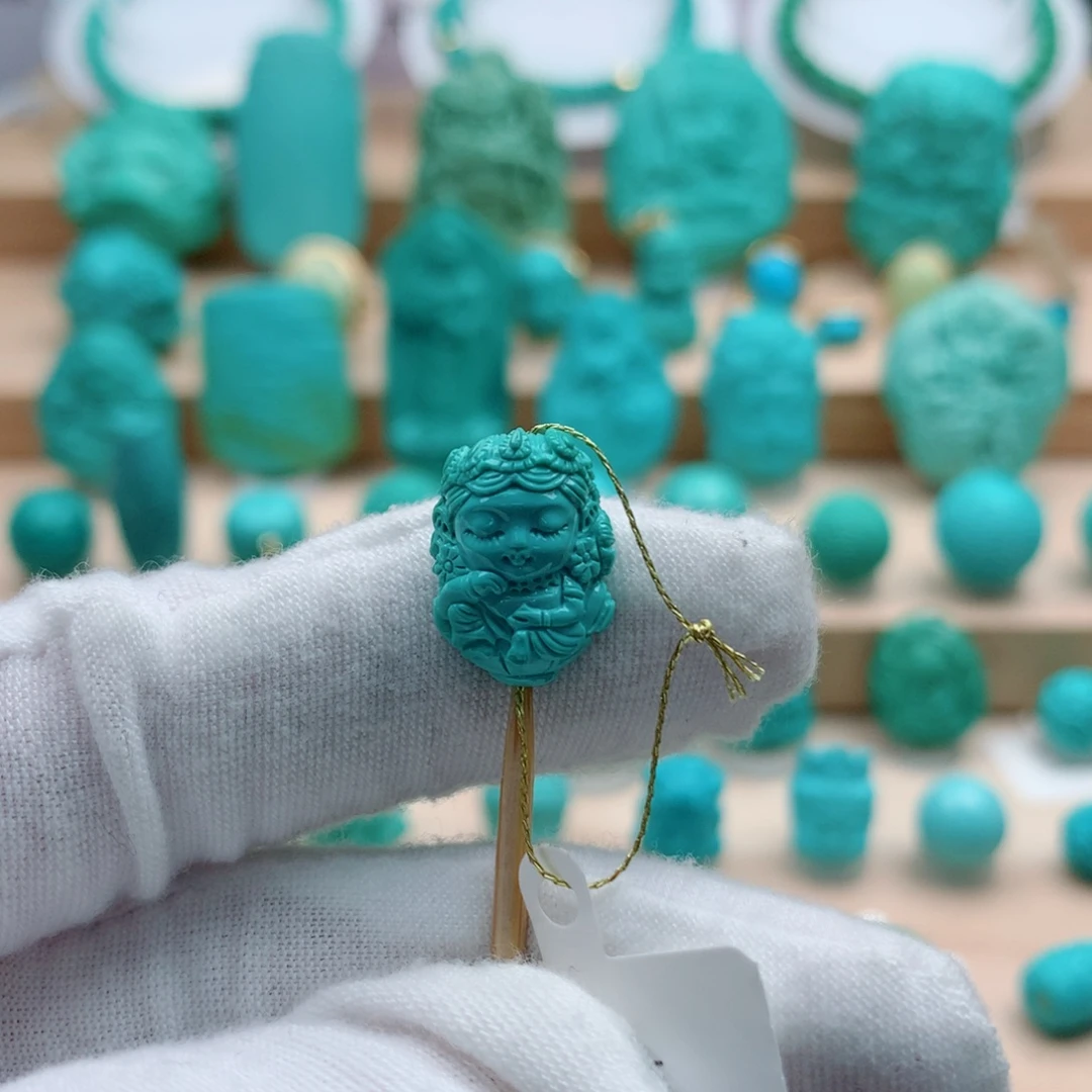 未镶嵌绿松石配饰