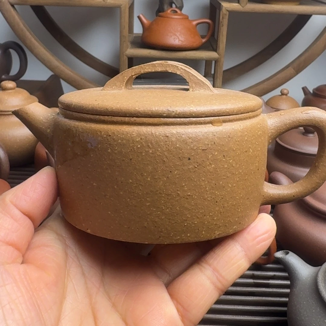 紫砂茶壶200cc汉瓦梨皮段泥