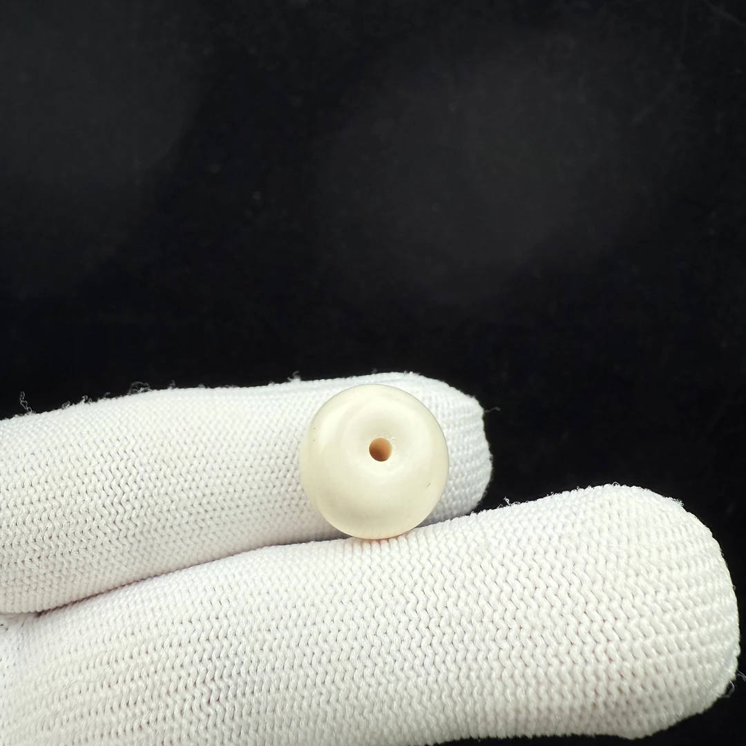 D15-66天然猛犸牙 墩子15.2*9.1mm支持复检 假一罚十