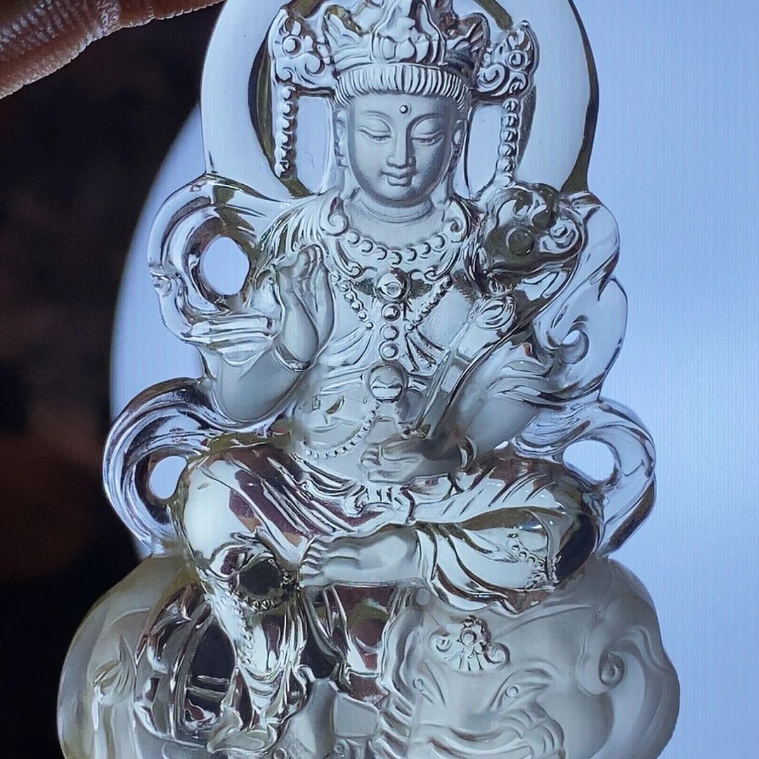 颈饰未镶嵌水晶M****?吊墜