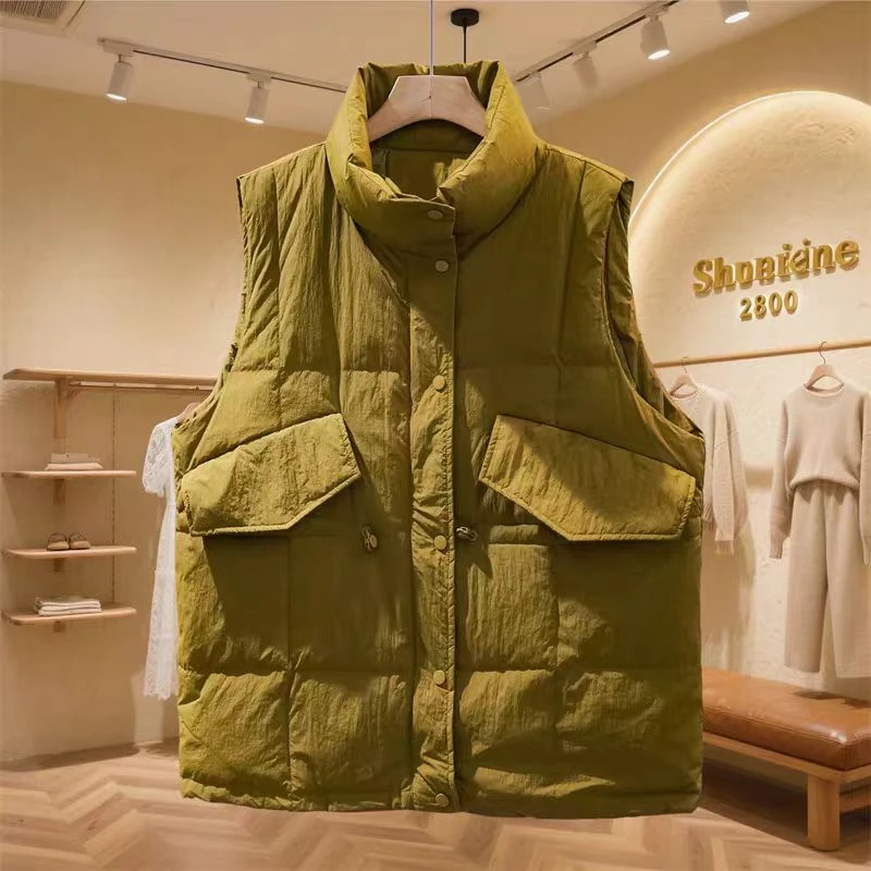 【门店撤柜】WT895时尚秋冬装休闲羽绒马甲