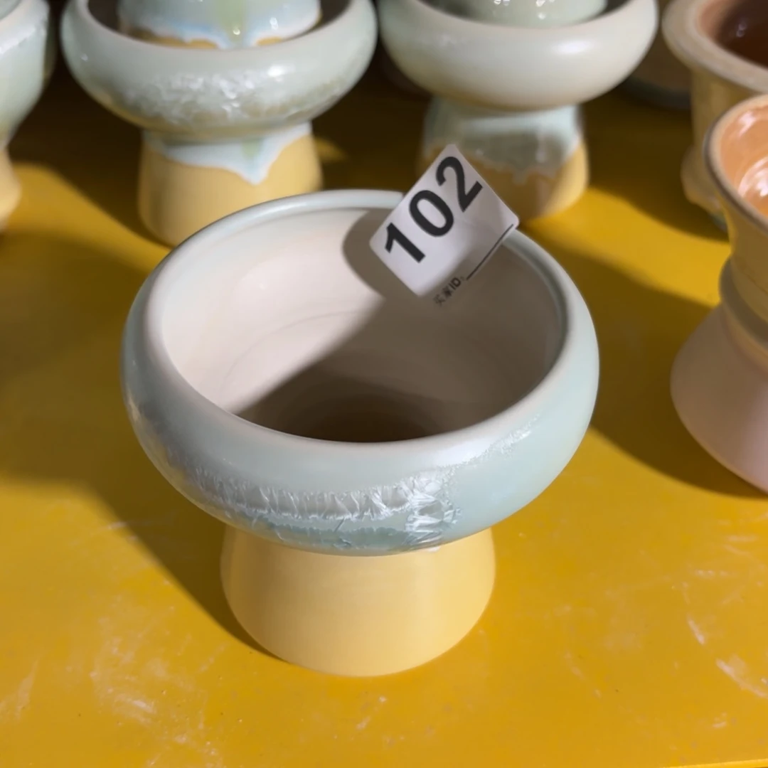 景德镇多肉花盆102随机