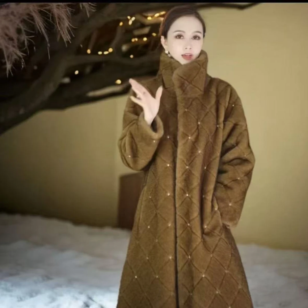 032立领满天星轻奢圣诞正品新款罗曼貂貂设计师打板款式修身04