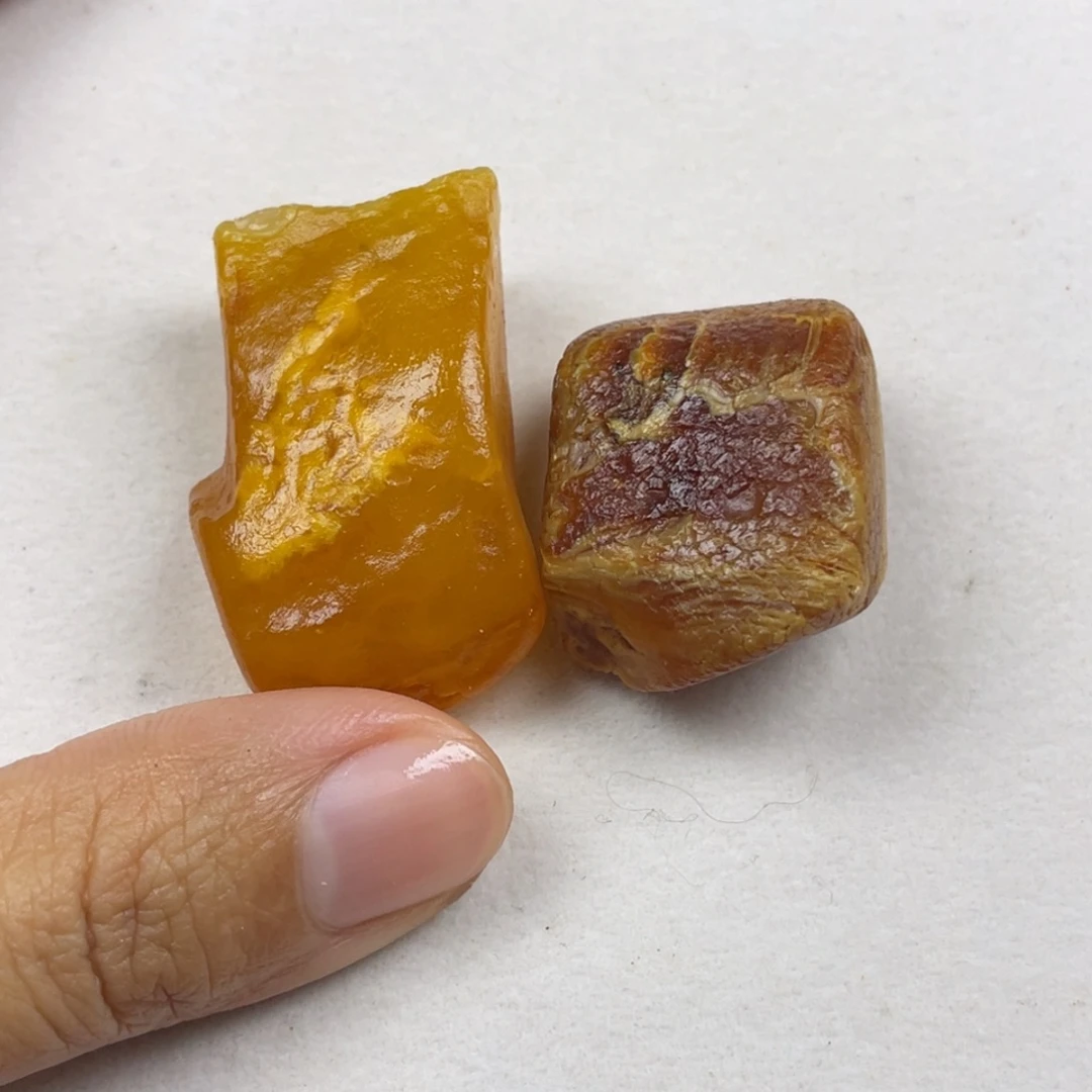 喵***吉定制琥珀未镶嵌定制