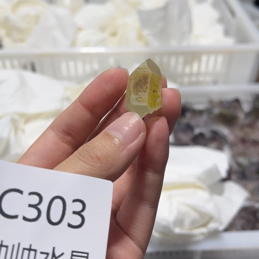 松***酱珠宝半成品水晶未镶嵌303
