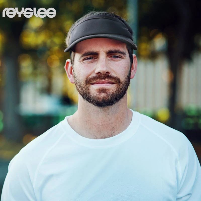 Reyslee联名Coolcore马拉松空顶运动帽男女跑步吸汗遮阳防晒户外
