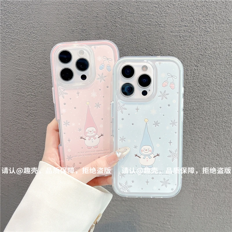 三合一炫彩适用苹果iPhone17/华为荣耀/OPPO/VIVO/小米手机壳爆款