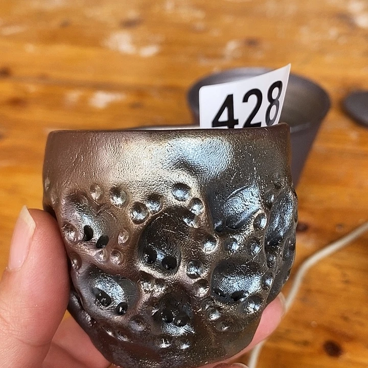 紫砂茶杯柴烧纯手工428