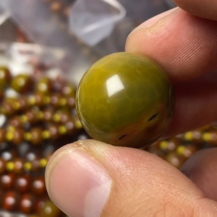 冒***鼎玛瑙/玉髓合金颈饰