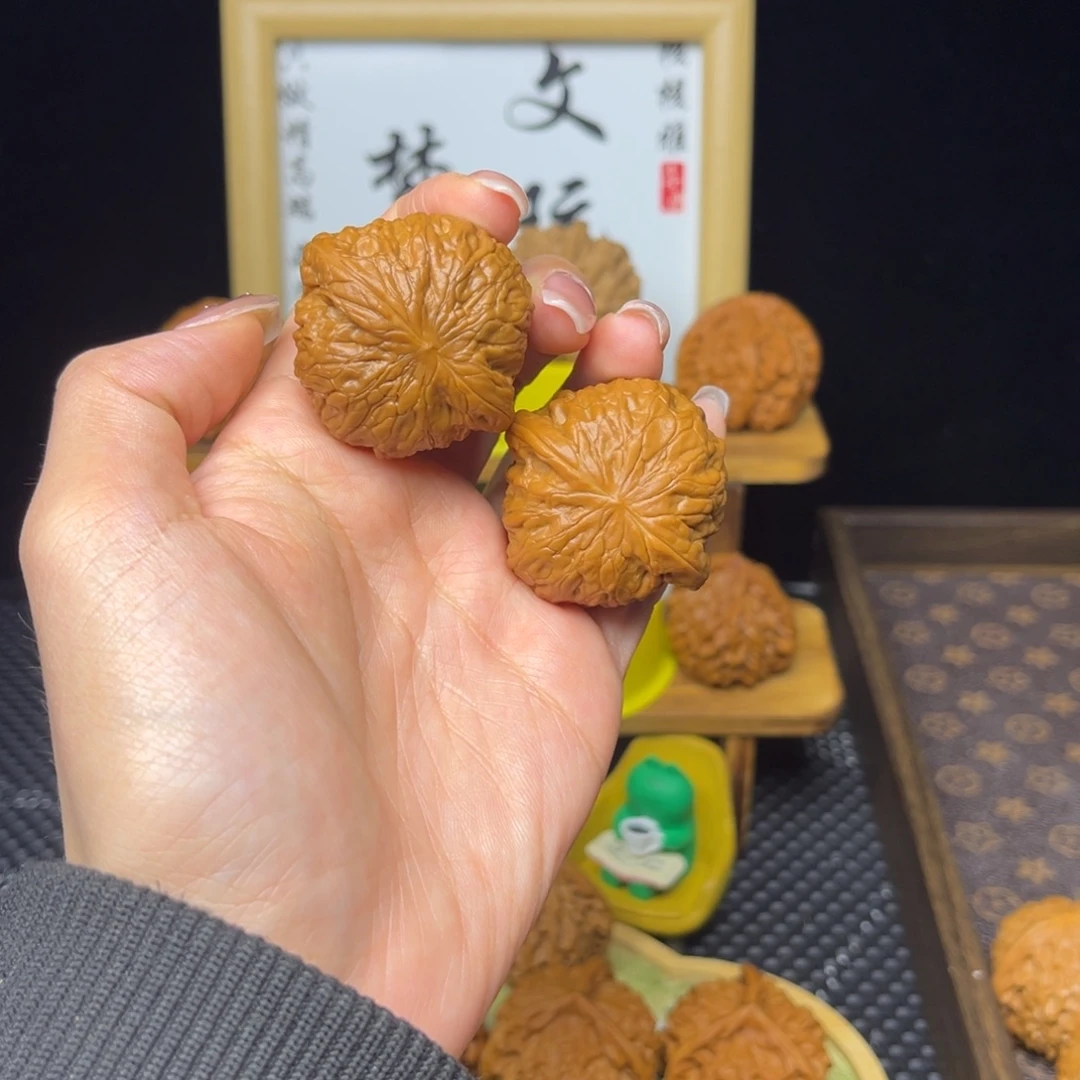 吊坠文玩核桃铁锤40全打底