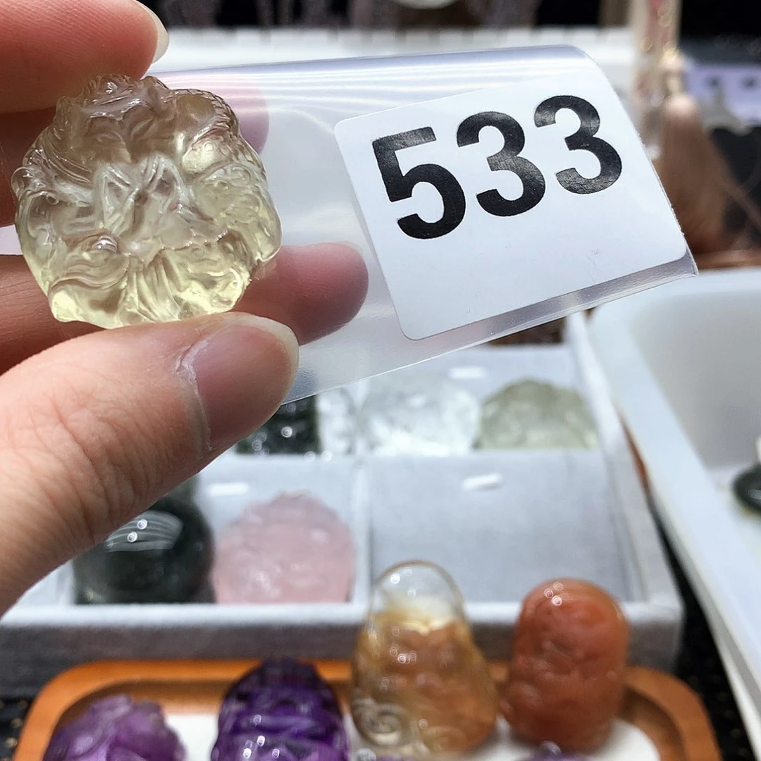 水晶颈饰未镶嵌吊坠