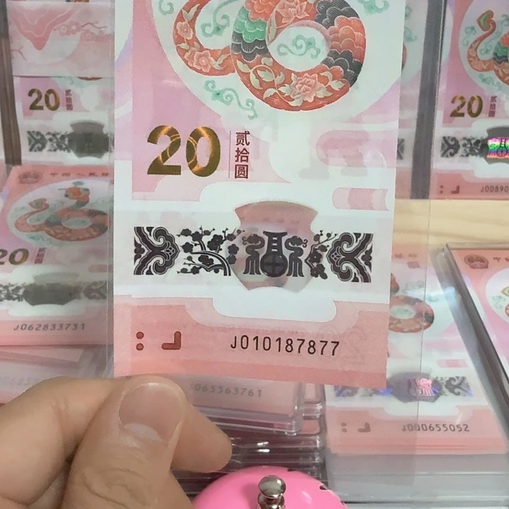 塑料小蛇钞号码010187877