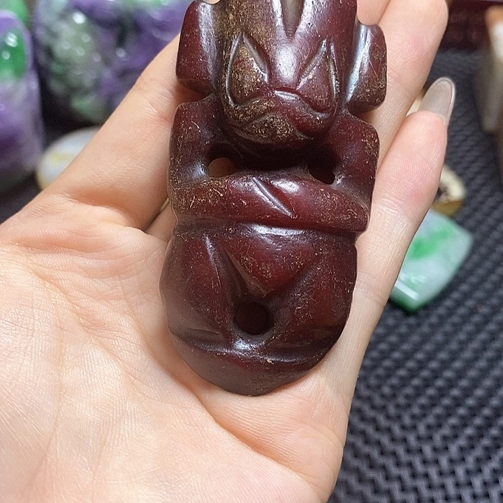 滴血莲花菩提把件