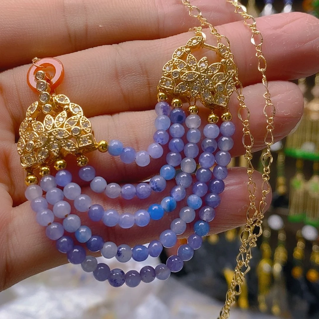 翡翠合金耳饰翡翠