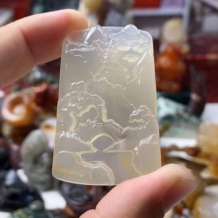 未镶嵌颈饰玛瑙/玉髓