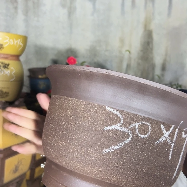 30拉毛小马花盆花盆