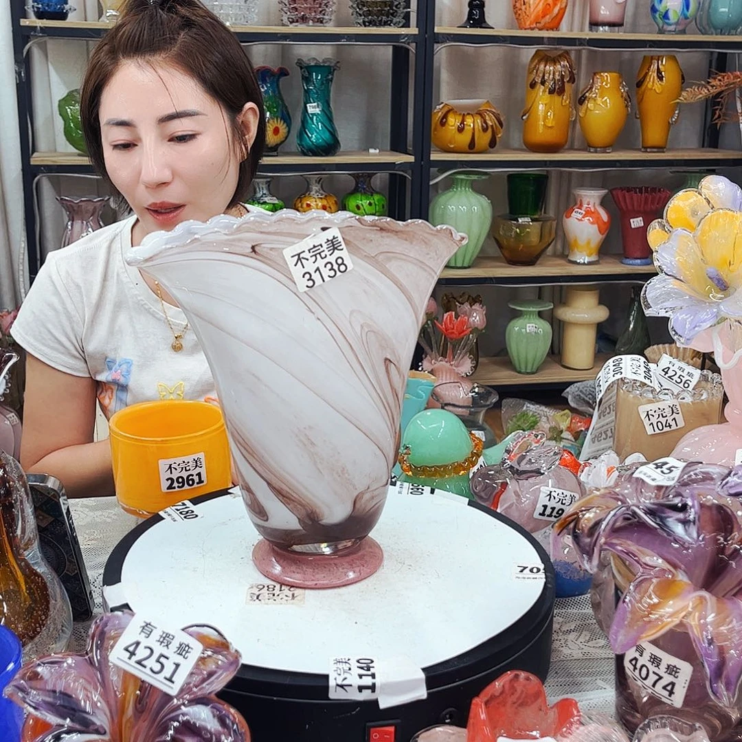 3138 家悦琉璃工艺品不完美