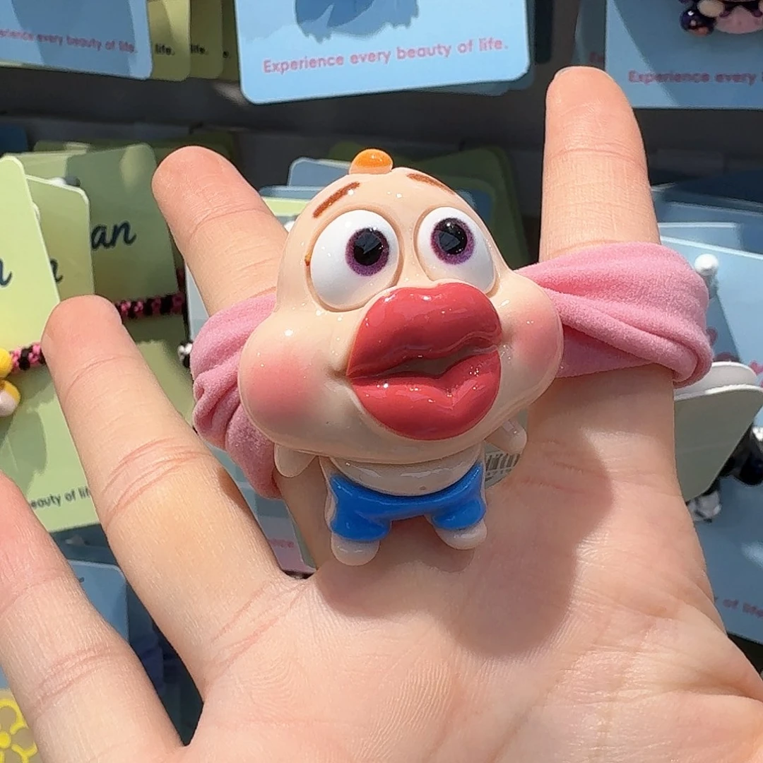 布艺铁合金粉色小丑鱼面膜