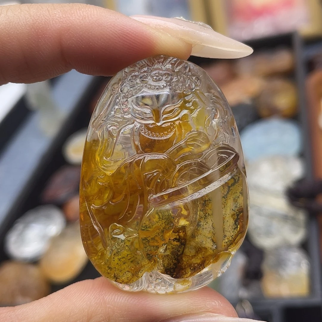 颈饰未镶嵌水晶天然