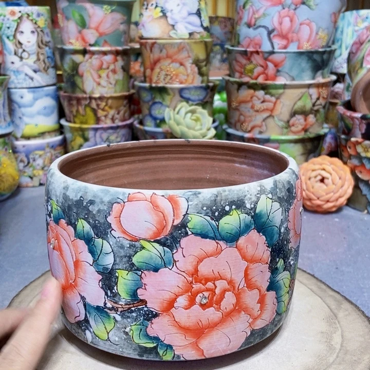 景德镇艺术手绘作品