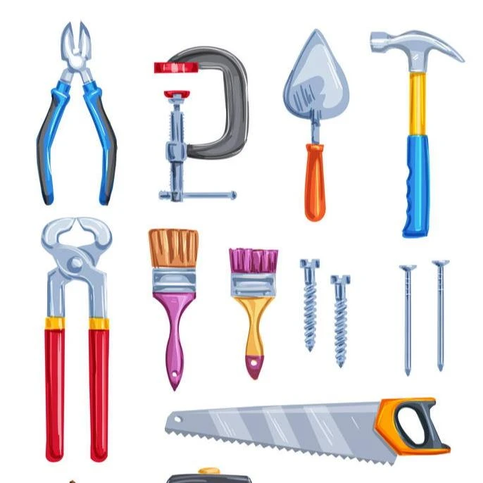 劳保五金定制扳手锤子螺丝刀剪刀枝剪花铲耙子镰刀等图片仅供参考