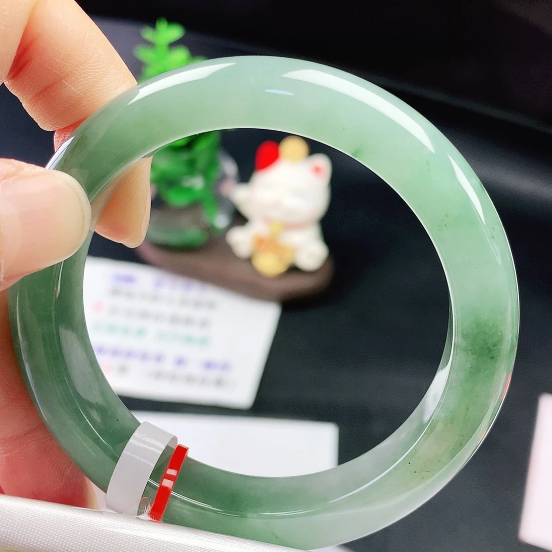 未镶嵌手镯翡翠54圈