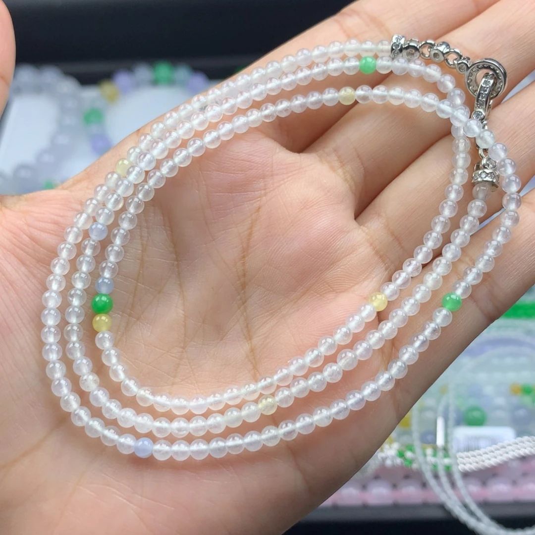 毛衣链未镶嵌翡翠