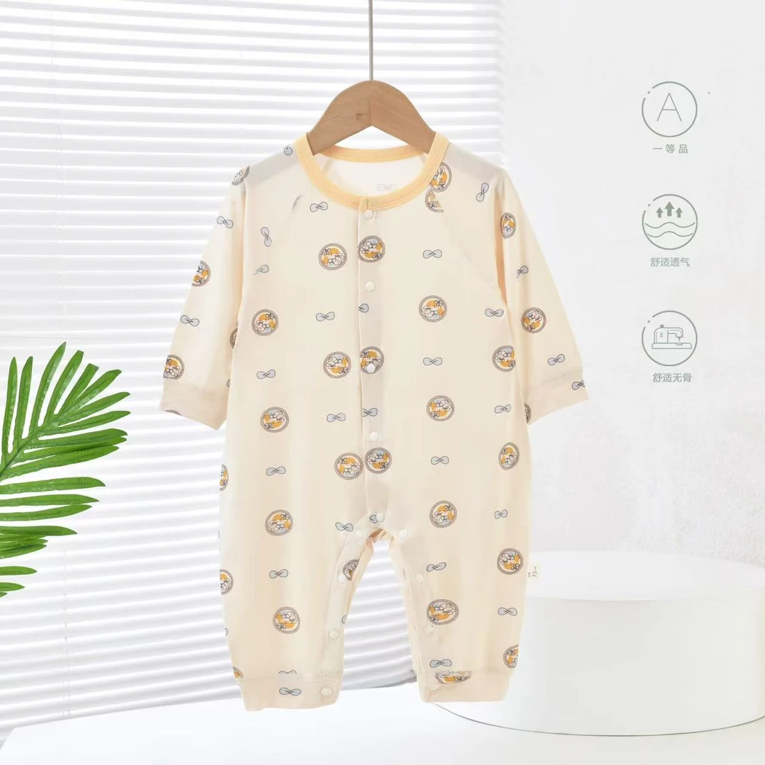 彤仔婴幼儿夏季长袖空调服/短爬