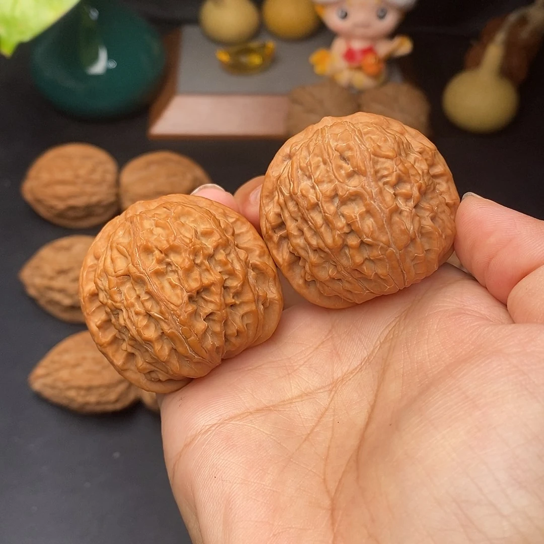 把件文玩核桃金麒麟全品41