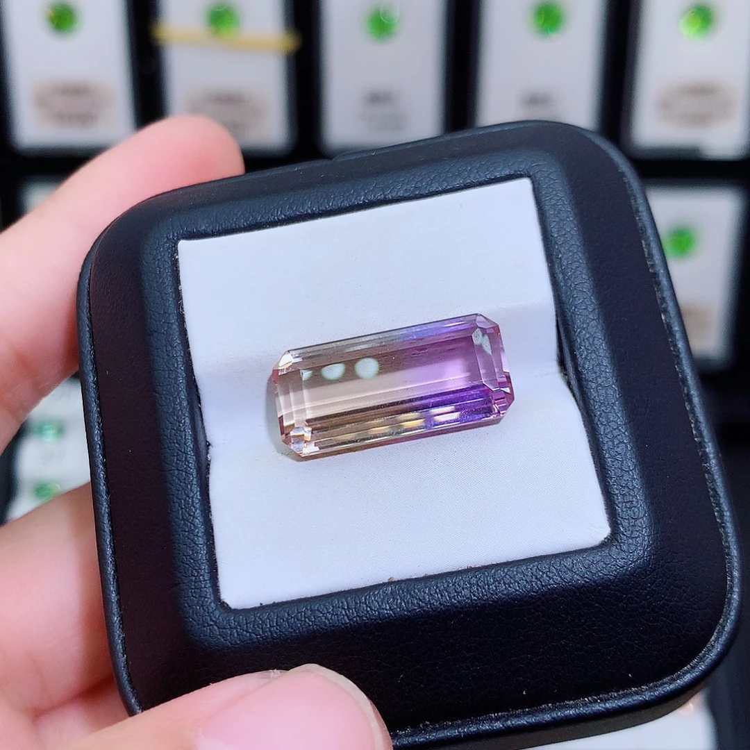 未镶嵌珠宝半成品紫晶11.95克拉，特价