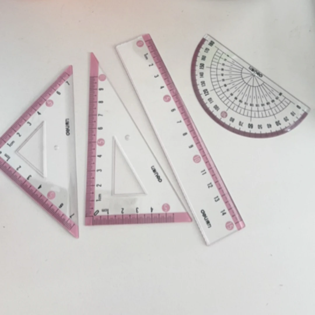 79511得力刻度易读取套尺一盒24套发