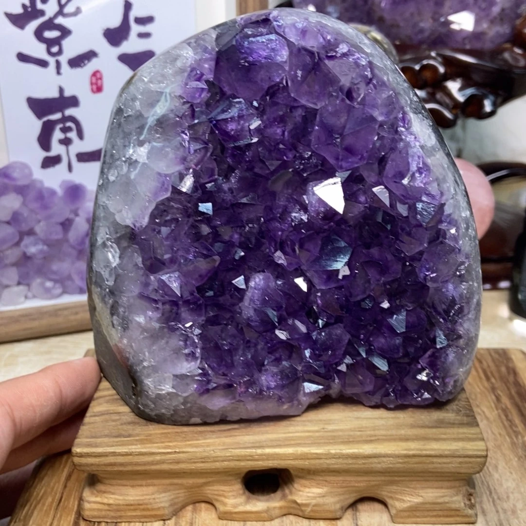 未镶嵌大型摆件（非配饰）紫晶