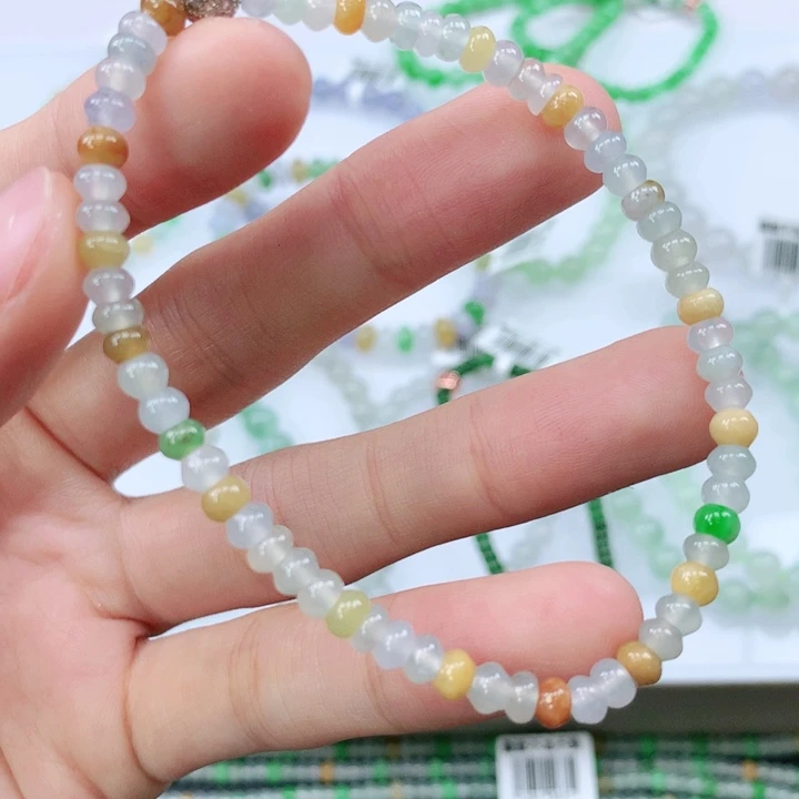 未镶嵌手链翡翠翡翠