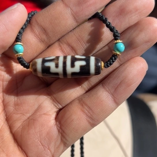 小***草玛瑙/玉髓（覆膜）未镶嵌颈饰