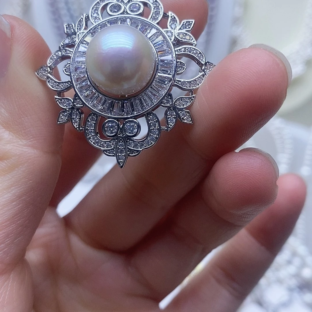 未镶嵌吊坠淡水珍珠