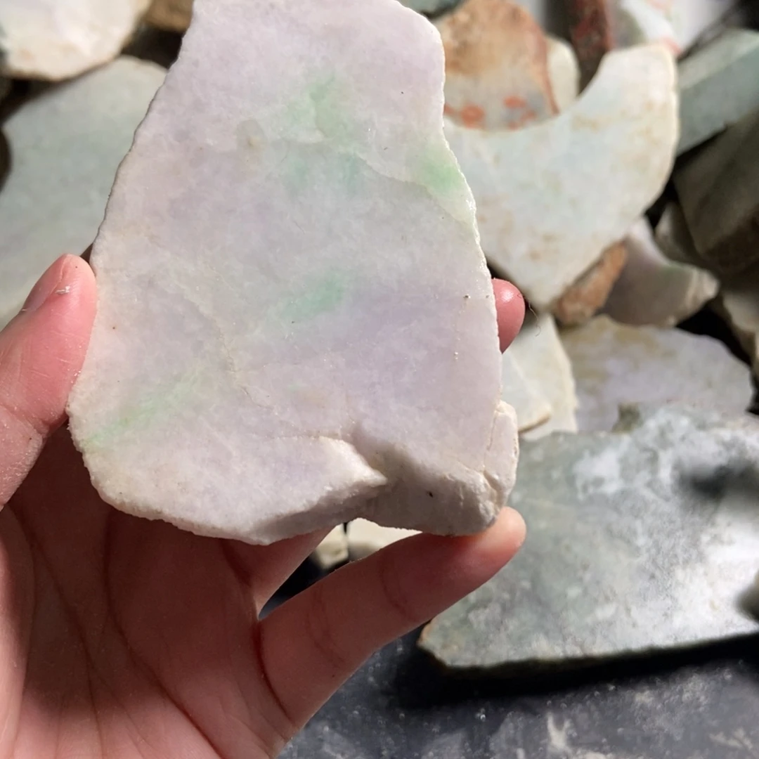 翡翠未镶嵌挂件天然翡翠
