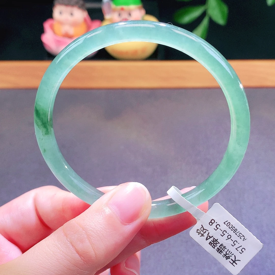 翡翠未镶嵌手镯天然翡翠