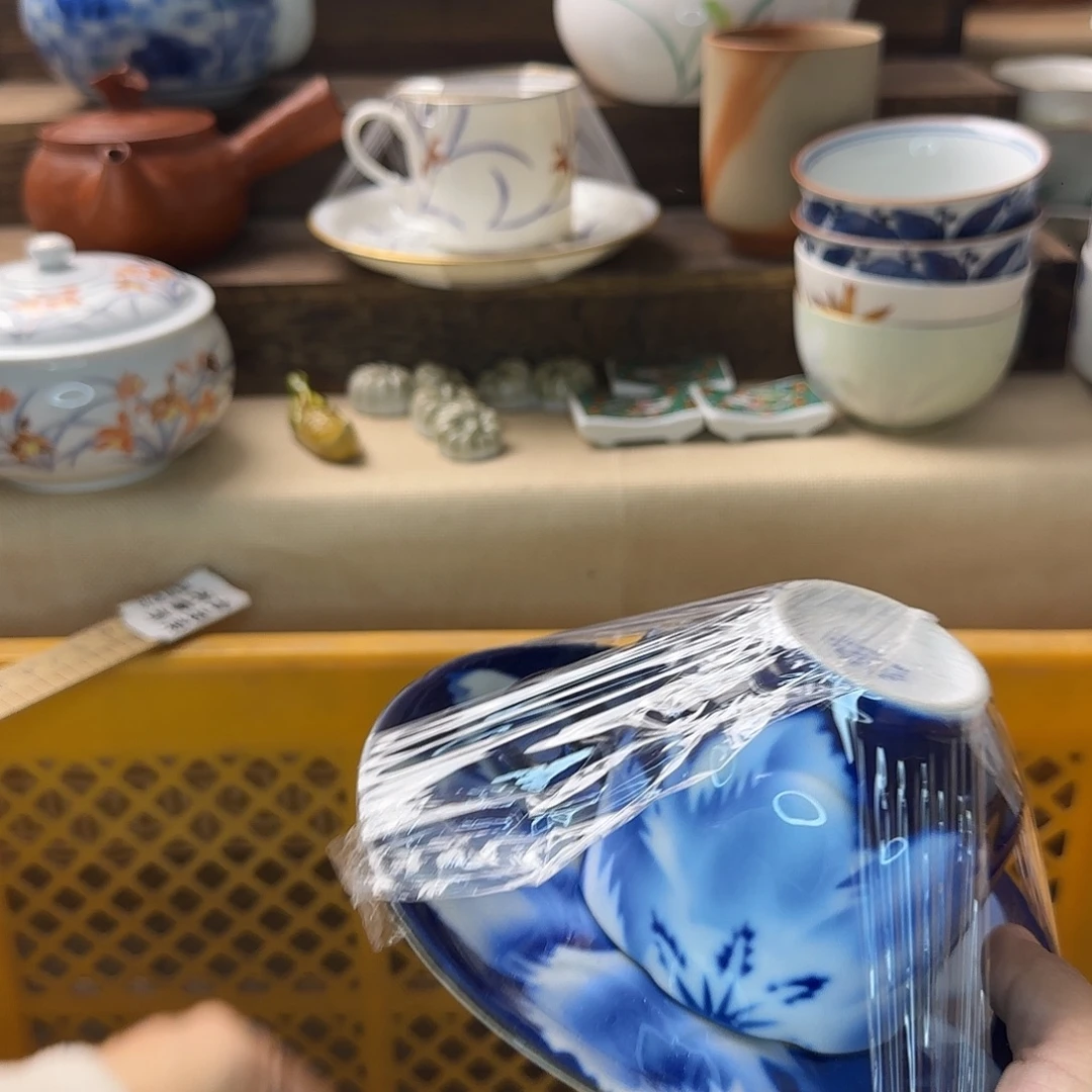 家***啡瓷片488 回流日瓷全场满18米包邮